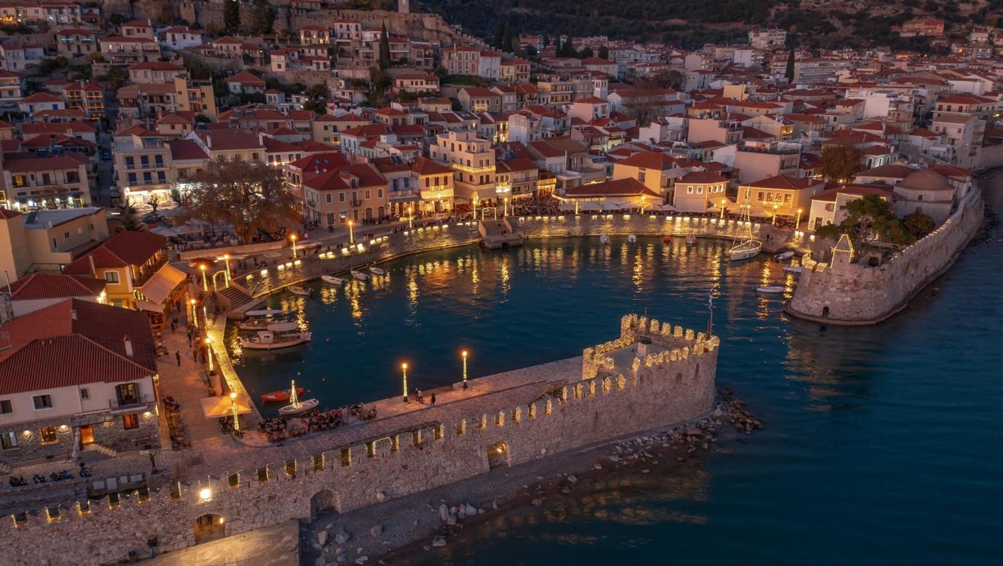 Ferienwohnung Nafpaktos Old Town Exterior foto